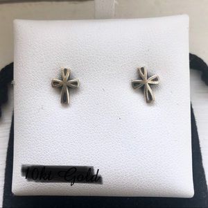 James Avery Cross Earrings